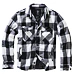 BRANDIT Lumberjacket checked Černá S