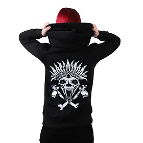 METAL CHICKS DO IT BETTER Indian Černá XL