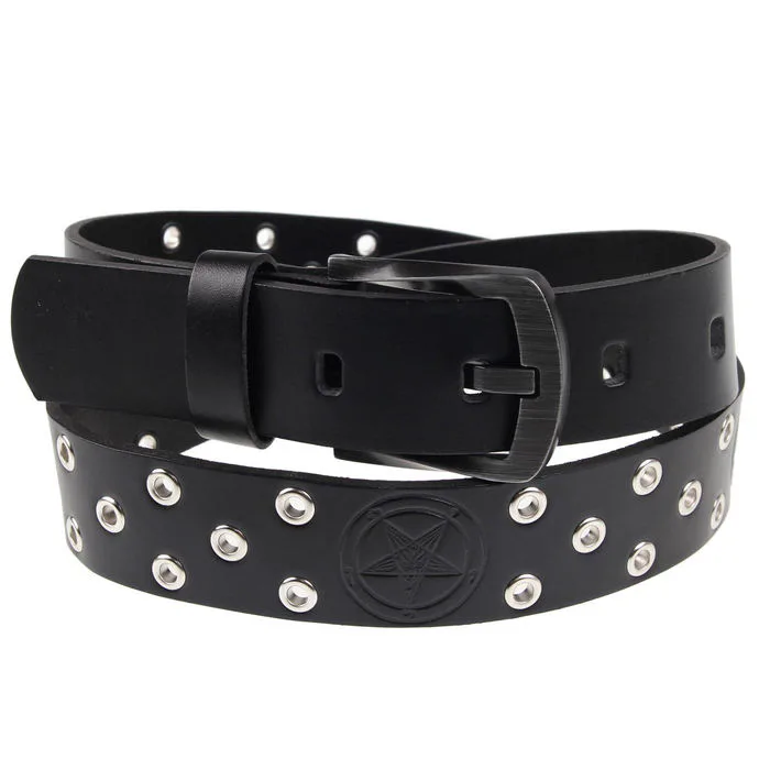 Leather &amp; Steel Fashion Black Ring 100