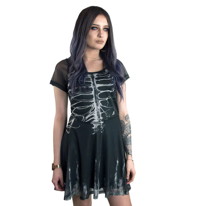 FEARLESS BURNING OUT Černá L