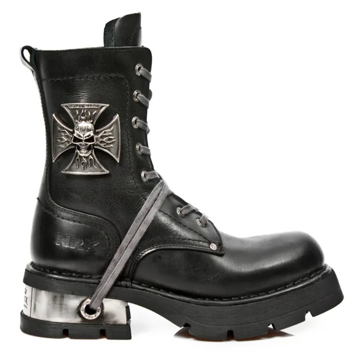 NEW ROCK ITALI PLANING NEW M3 ACERO ORIFICIO Černá 44